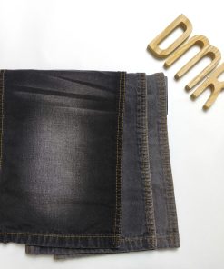 Vải denim đen vân chéo 2/1