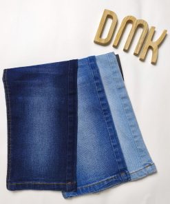 Vải denim cotton polyester co giãn 9.1 OZ